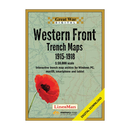 LinesMan Western Front-1:10,000 scale maps (GWD_DMS)
